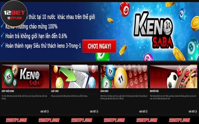 Các dịch vụ nổi bật của xổ số 12BET